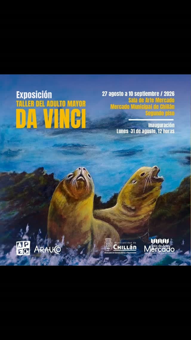 Exposición Taller del Adulto Mayor Da Vinci