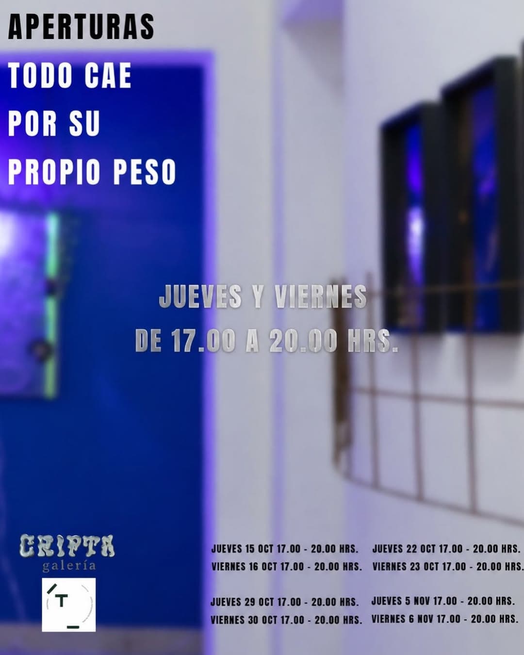 Todo cae por su propio peso