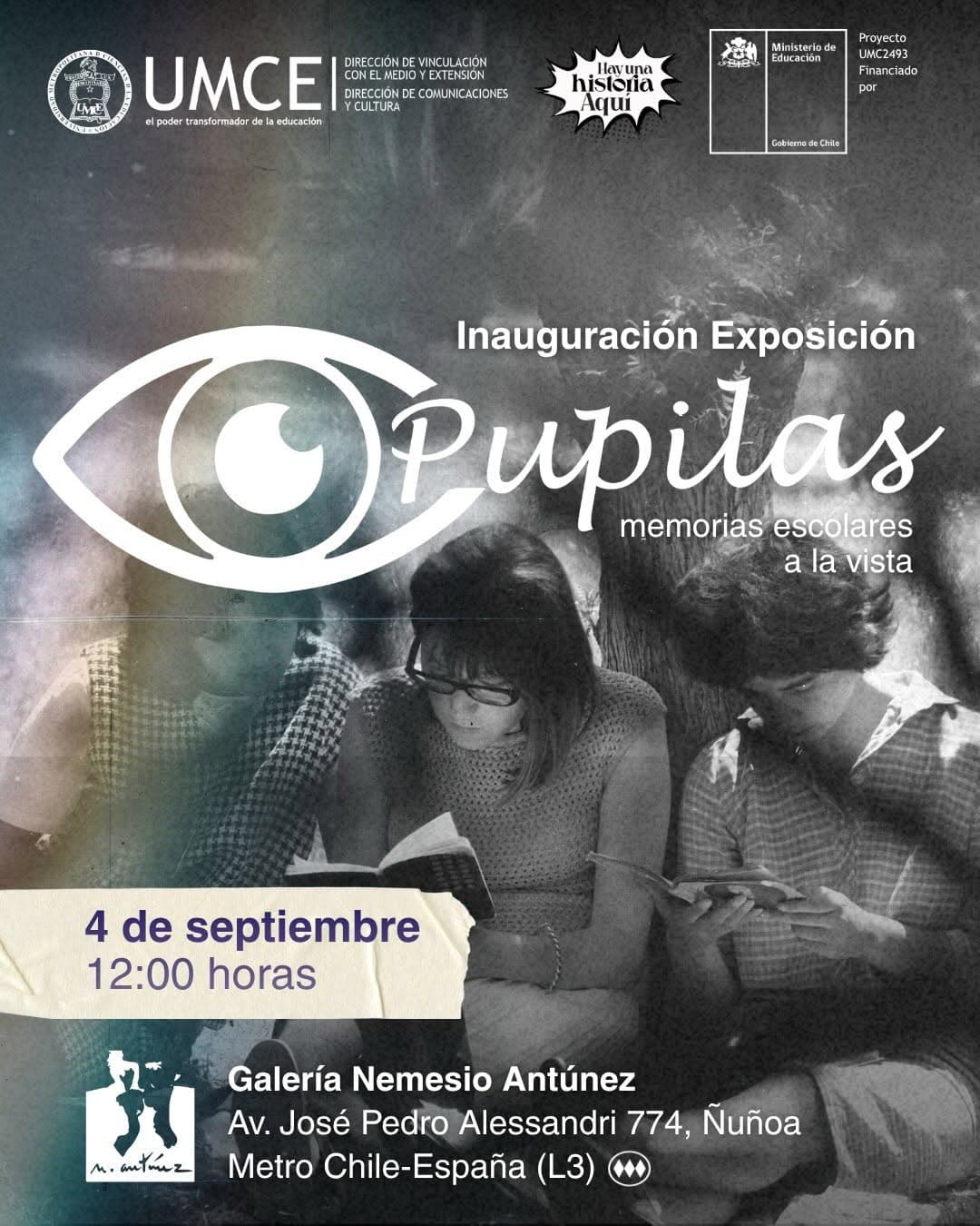 Pupilas: Memorias escolares a la vista