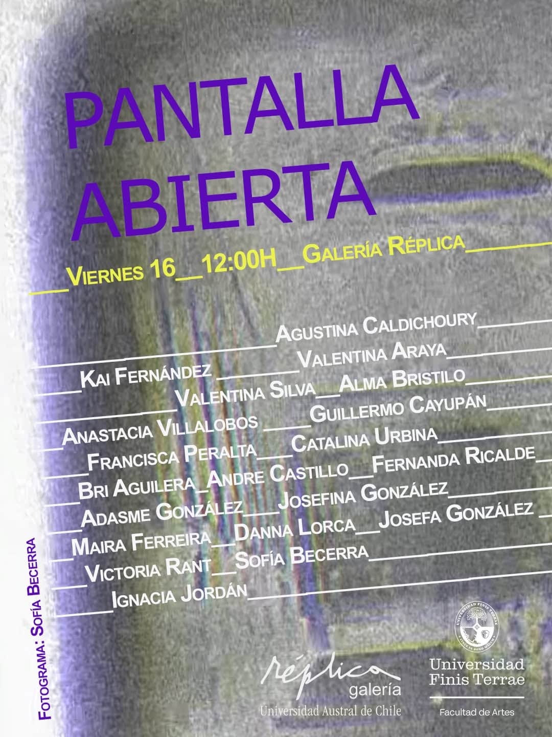 Visionado de trabajos de Artes Visuales