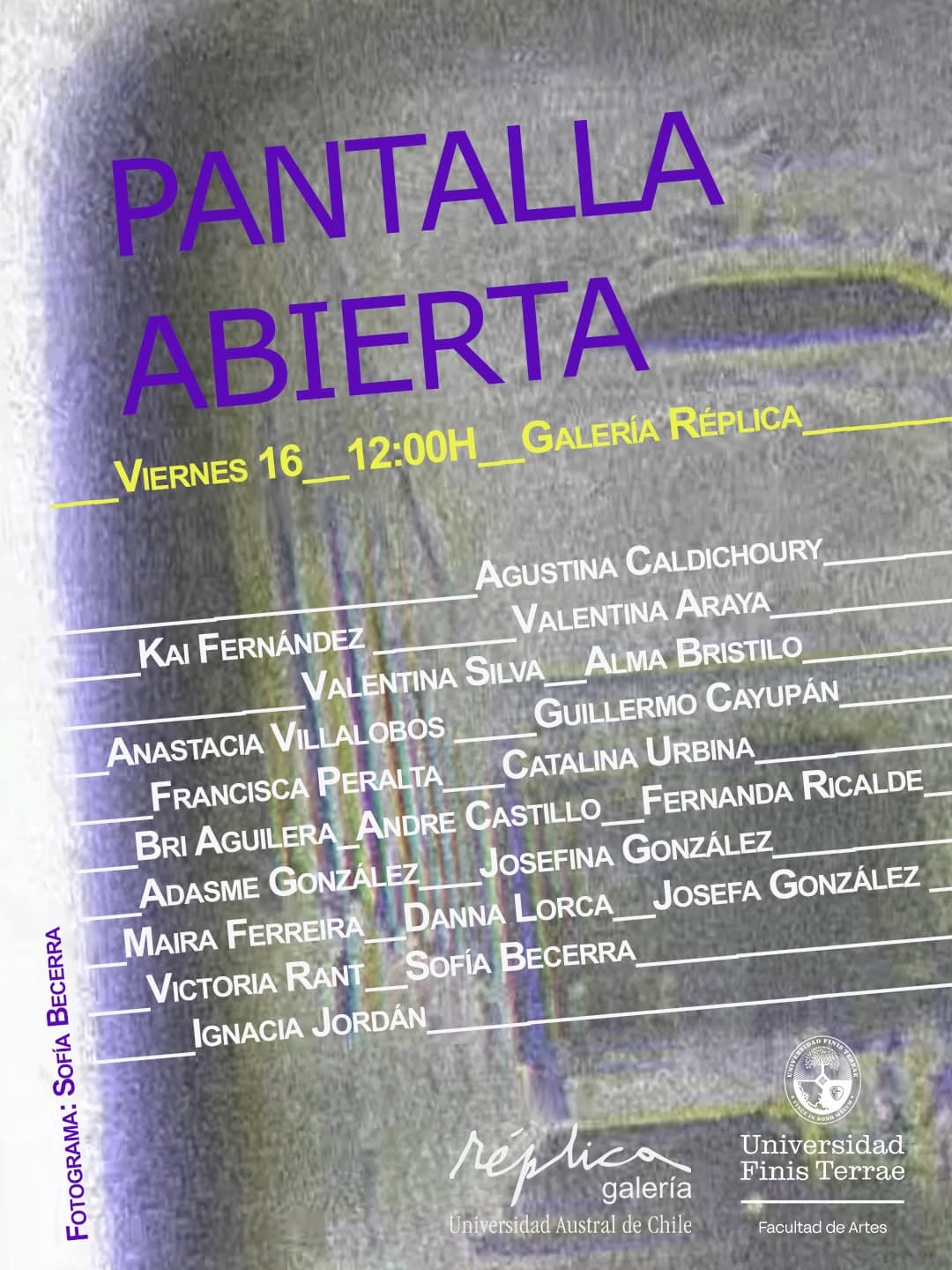 Visionado de trabajos de Artes Visuales