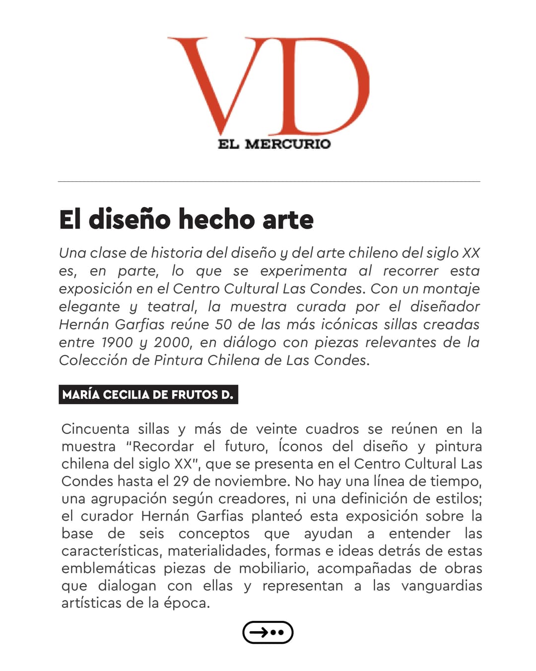 Recordar el futuro