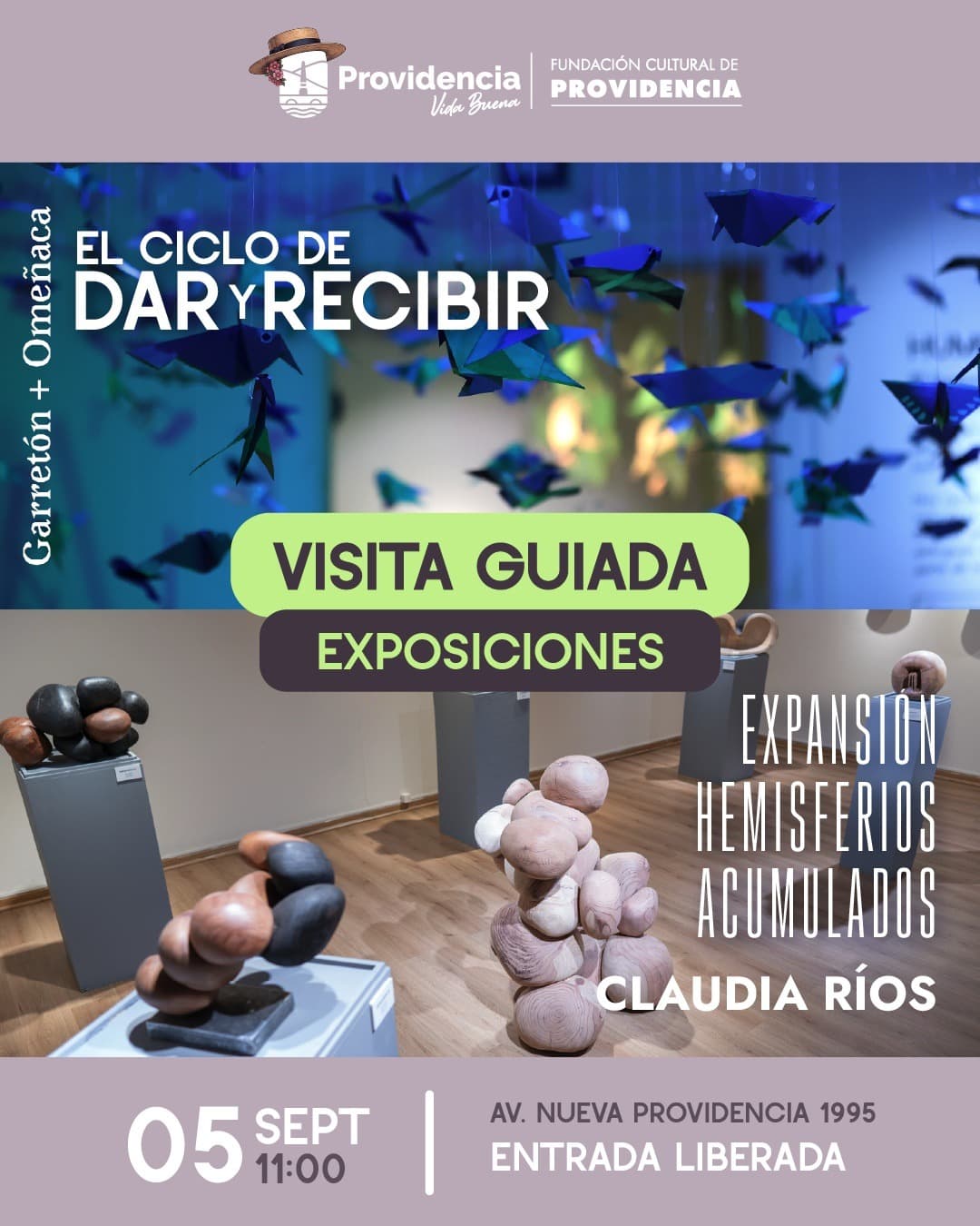 Visita guiada: El ciclo de dar y recibir / Expansión, Hemisferios, Acumulados