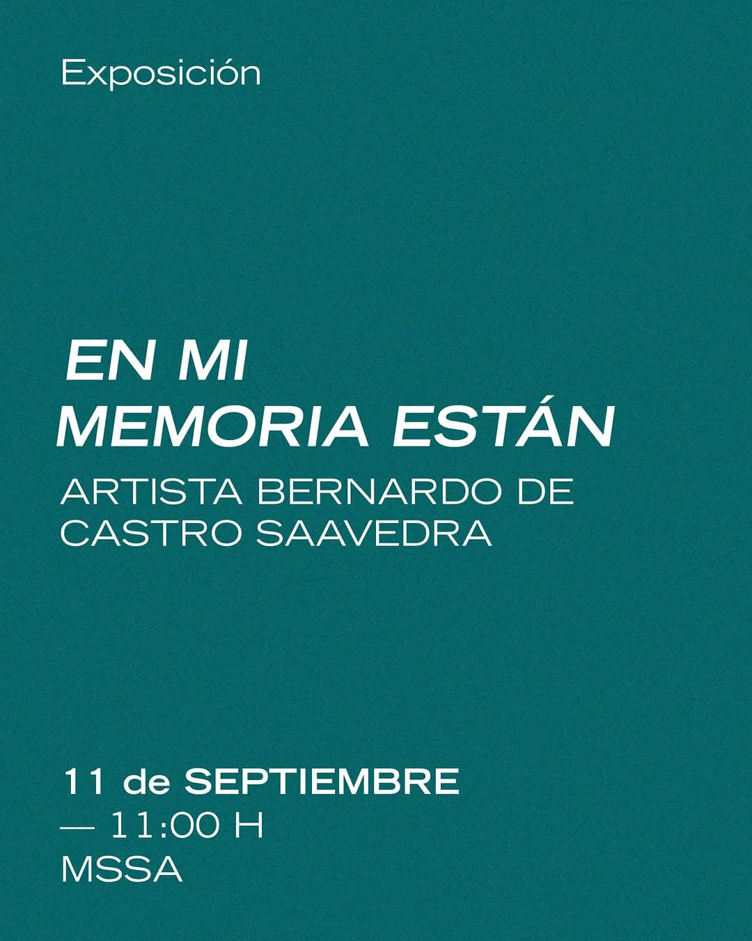 En mi memoria están