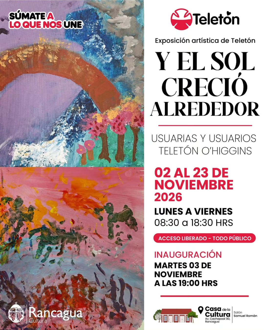 Y el sol creció alrededor