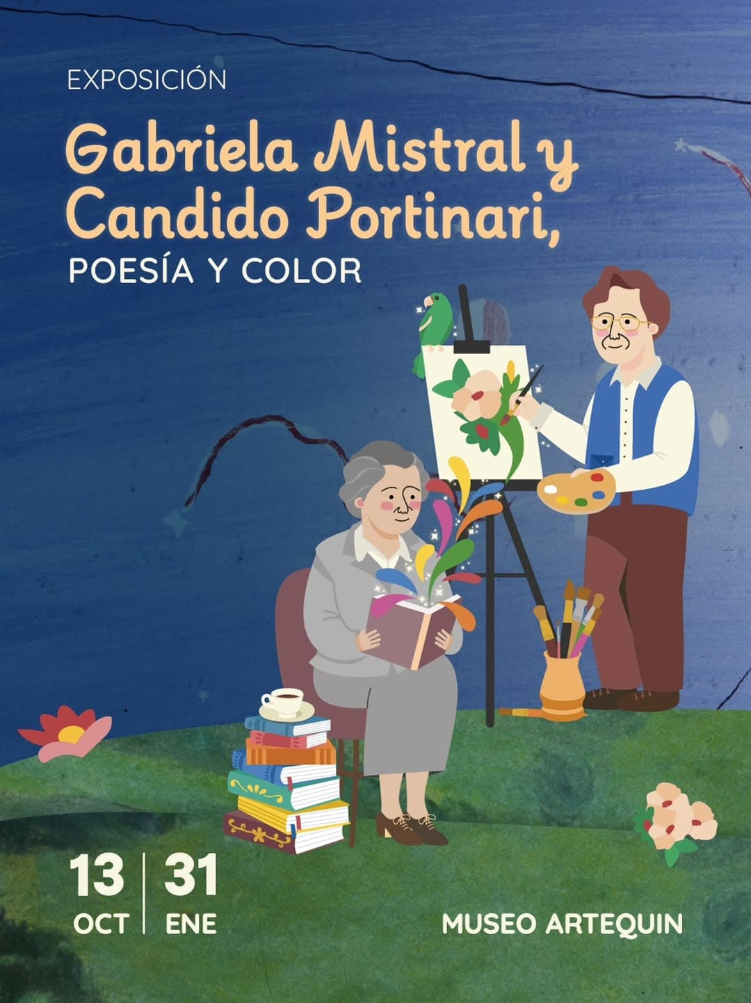Gabriela Mistral y Cándido Portinari: poesía y color