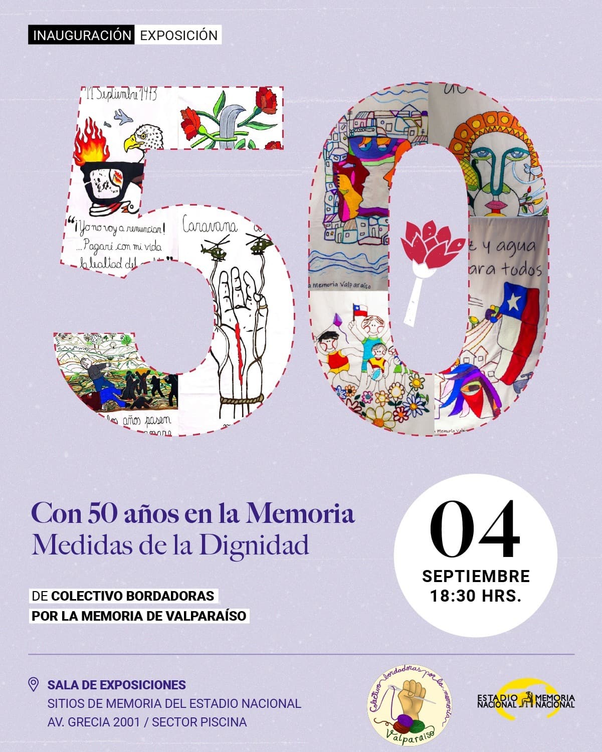 Con 50 años en la Memoria / Medidas de la Dignidad